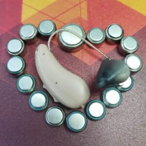 Special batteries for hearing aids