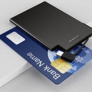 Emergency mobile power bank card
